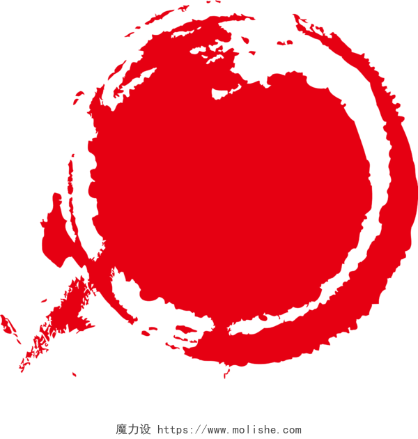 中国风红色传统印章